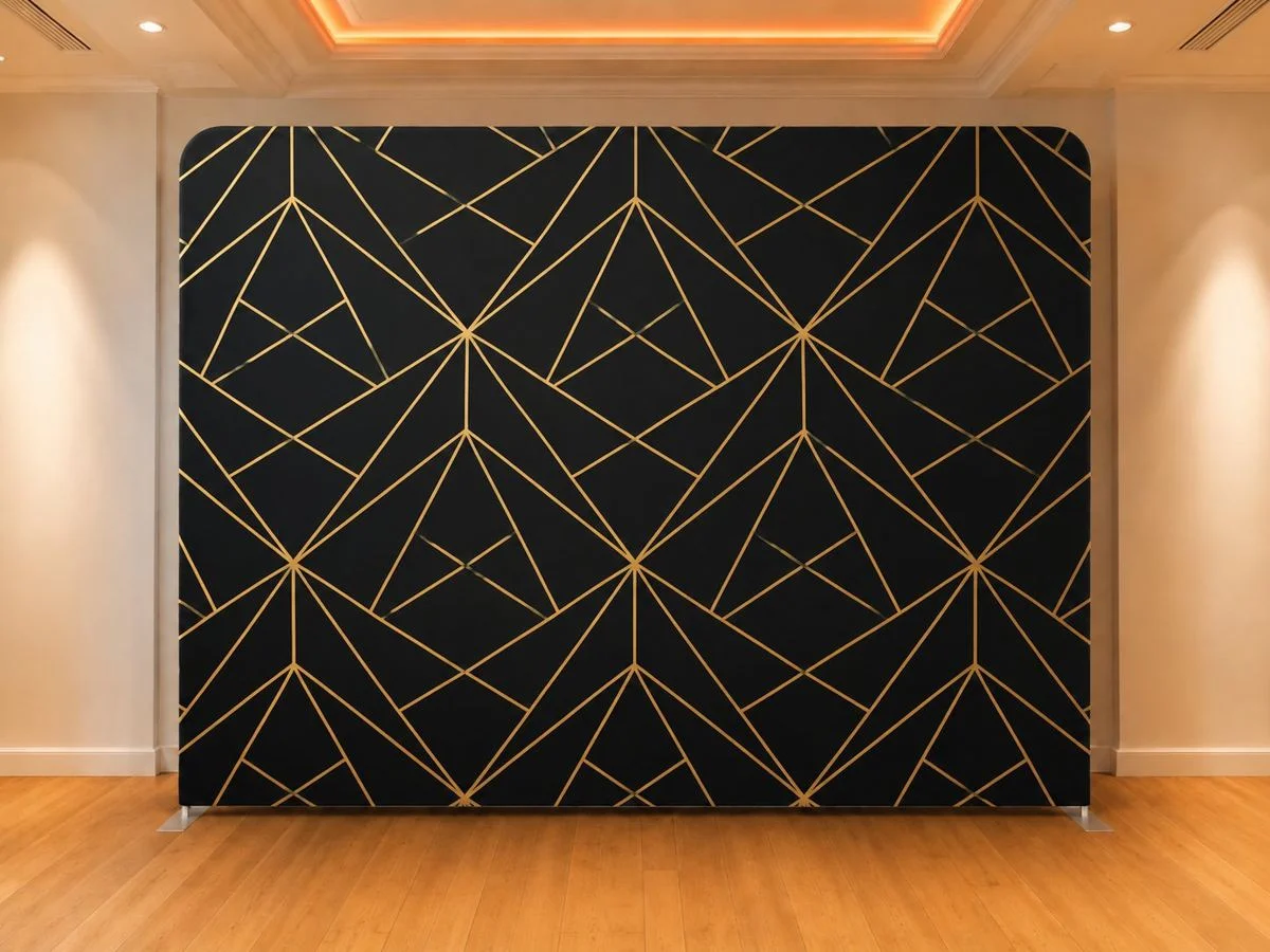 Art Deco Gold backdrop